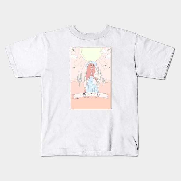 Sagittarius | The Explorer Kids T-Shirt by TheOptimist